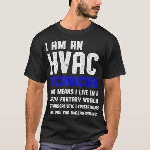 Camiseta HVAC Technician Fantasy Funny HVAC Tech