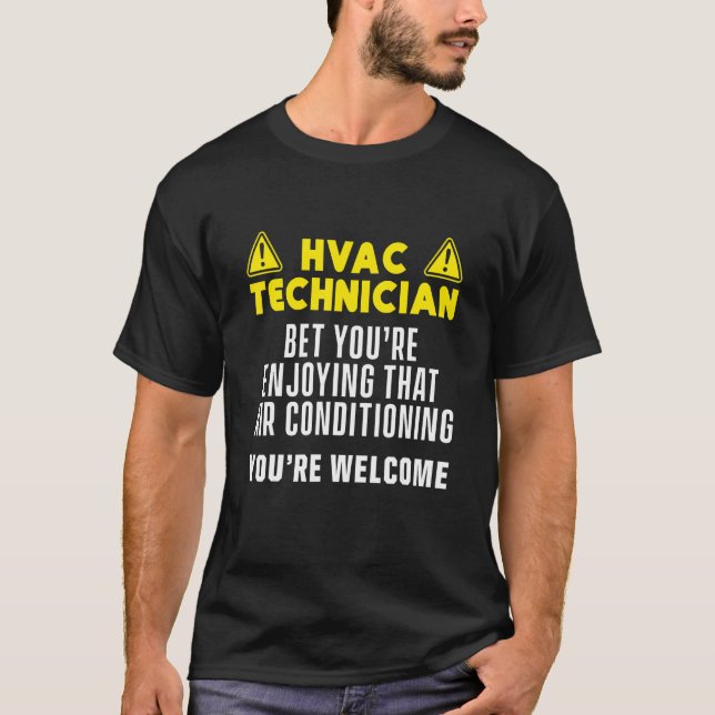 Camiseta Hvac Technician Hvac Tech 20 (Frente)