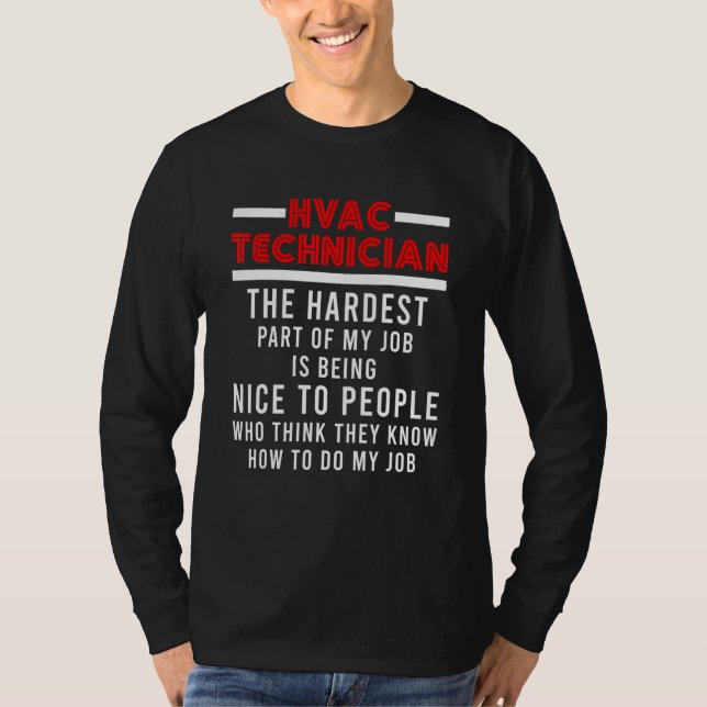 Camiseta Hvac Technician Hvac Tech 44 (Frente)