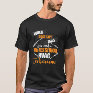 Camiseta Hvac Technician Professional Funny Hvac Tech