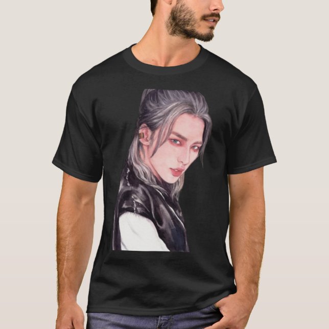 Camiseta Hwang Hyunjin Classic T-Shirt (Frente)