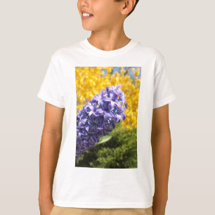 Camiseta Hyacinth e Forsythia