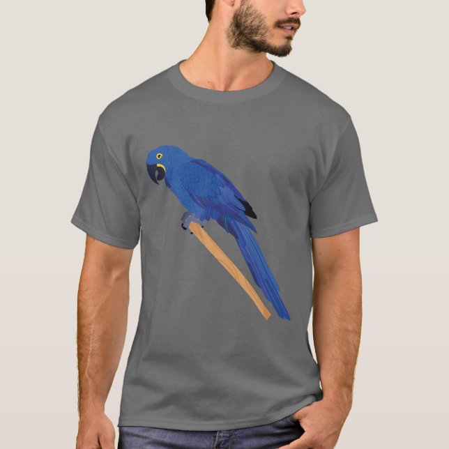 Camiseta Hyacinth Macaw (Frente)