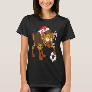 Camiseta Hyäne Fan Croácia