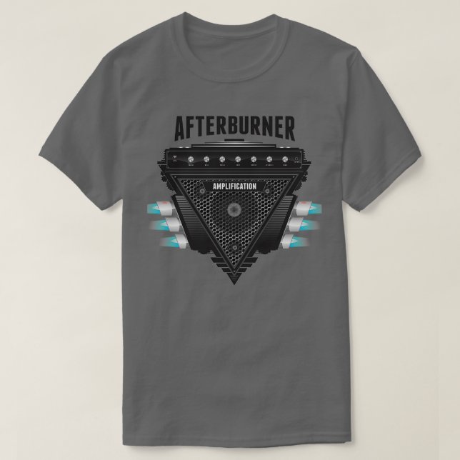 Camiseta Hybrid Afterburner Amplification (Frente do Design)