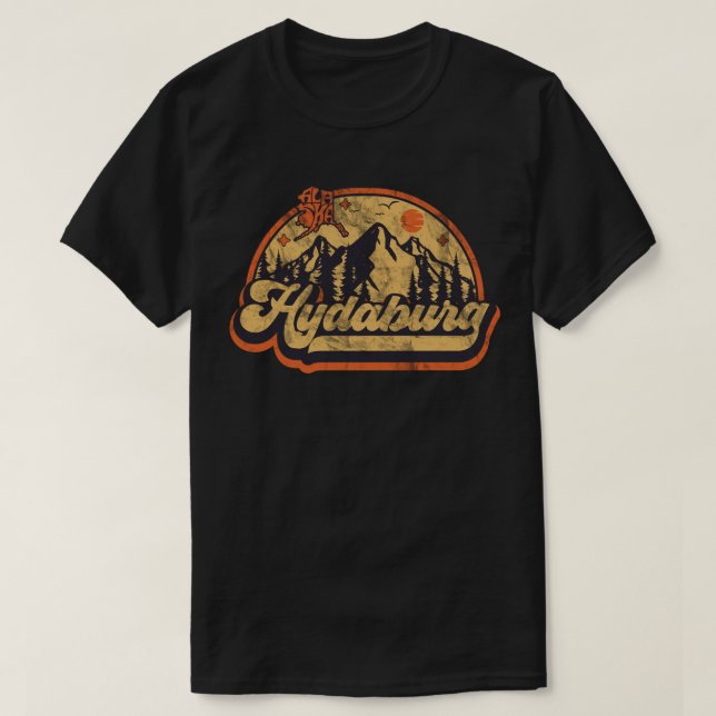 Camiseta Hydaburg, Alasca (Frente do Design)