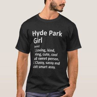 Camiseta Hyde Park Girl Ut Utah Funny City Home Raots