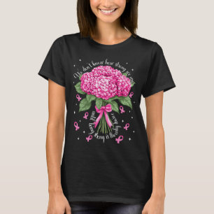 Camiseta Hydrangea Breast Cancer Forte É A Única Escolha
