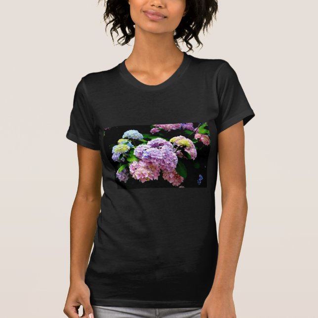 Camiseta Hydrangea Garden (Frente)