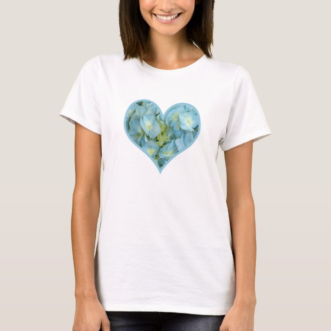 Camiseta Hydrangea Heart (Frente)