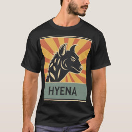 Camiseta Hyena Design, Apresentando Hyena Detectada, Animal