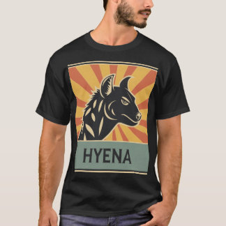 Camiseta Hyena Design, Apresentando Hyena Detectada, Animal