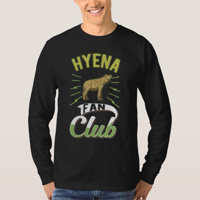 Camiseta Hyena Fan Club Aardwolf Hyena (Frente)