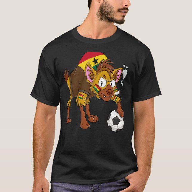 Camiseta Hyena Fan Ghana (Frente)