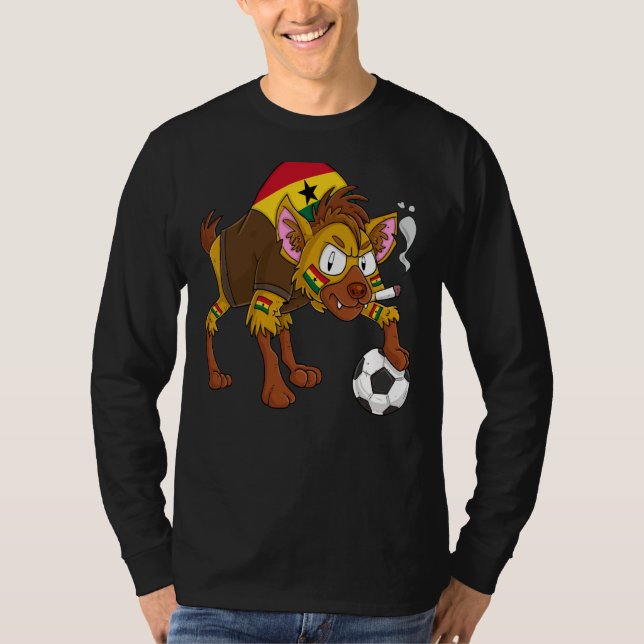 Camiseta Hyena Fan Ghana (Frente)