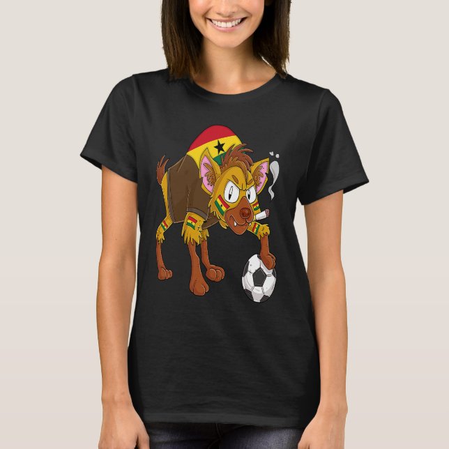 Camiseta Hyena Fan Ghana (Frente)