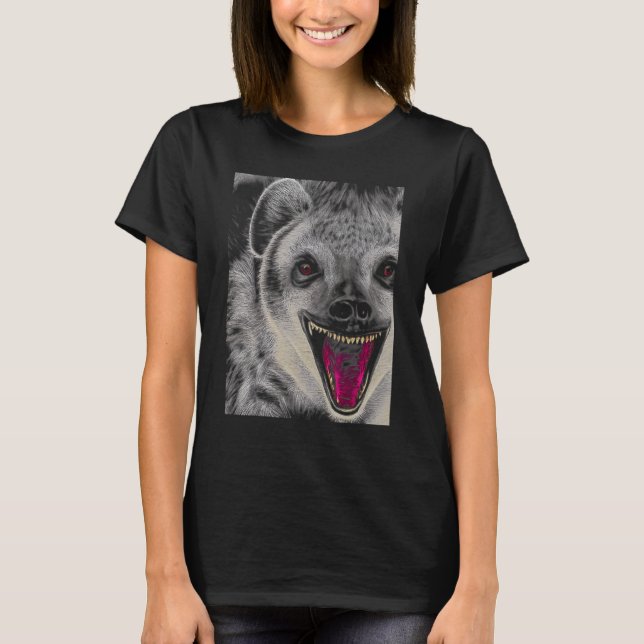 Camiseta Hyena Gape Hyaena (Frente)