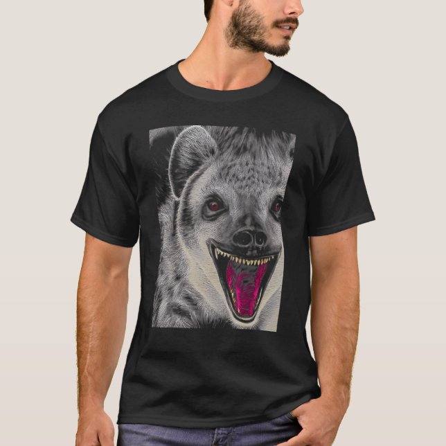 Camiseta Hyena Gape Hyaena (Frente)