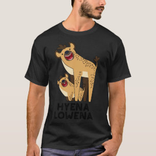 Camiseta Hyena Lowena Funny Animal Hyena Pun 1