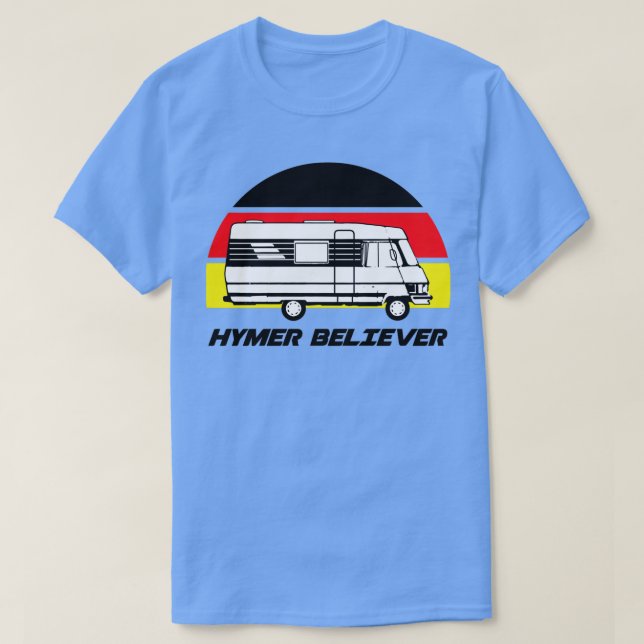 CAMISETA HYMER BELIEVER B564 (Frente do Design)