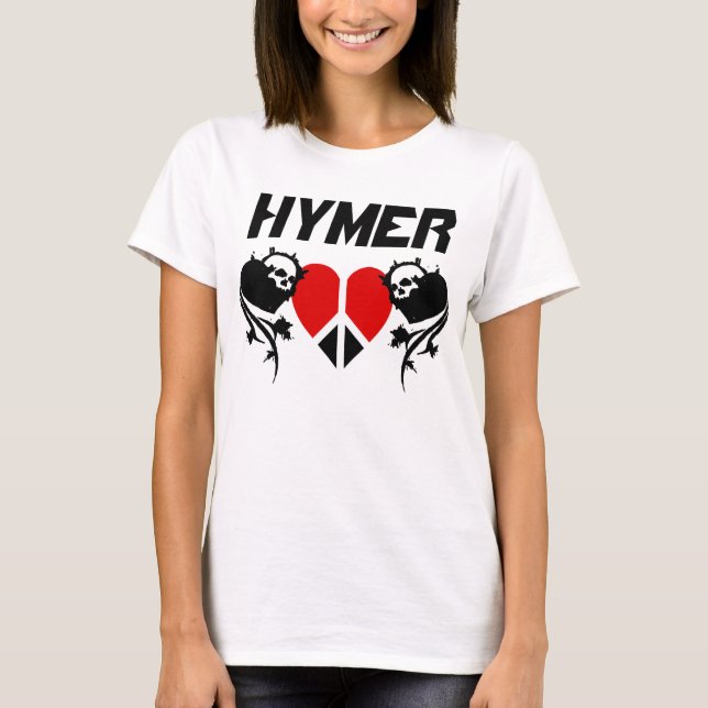 Camiseta Hymer White Peace Back (Frente)