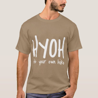 Camiseta HYOH hike your own hike vintage