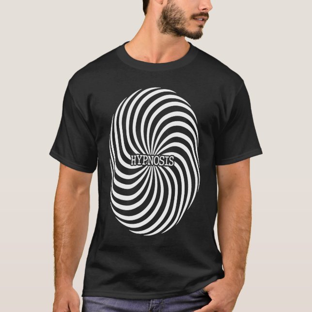 Camiseta Hypnosis  Optical Illusion  Self Hypnotism (Frente)