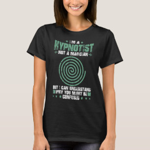Camiseta Hypnosis Sleep Hypnotist Spiral Guia Obter Hypnoti