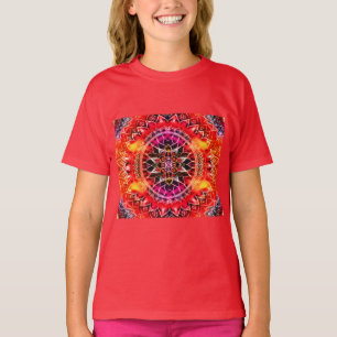 Camiseta Hypnotic Red Mandala