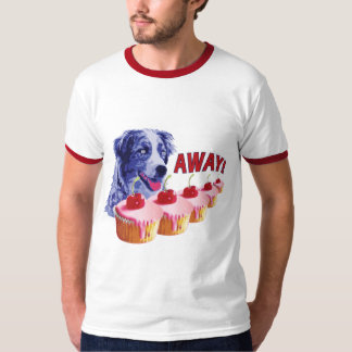 Camiseta Hypnotized - manchas o cão do cupcake - afastado!
