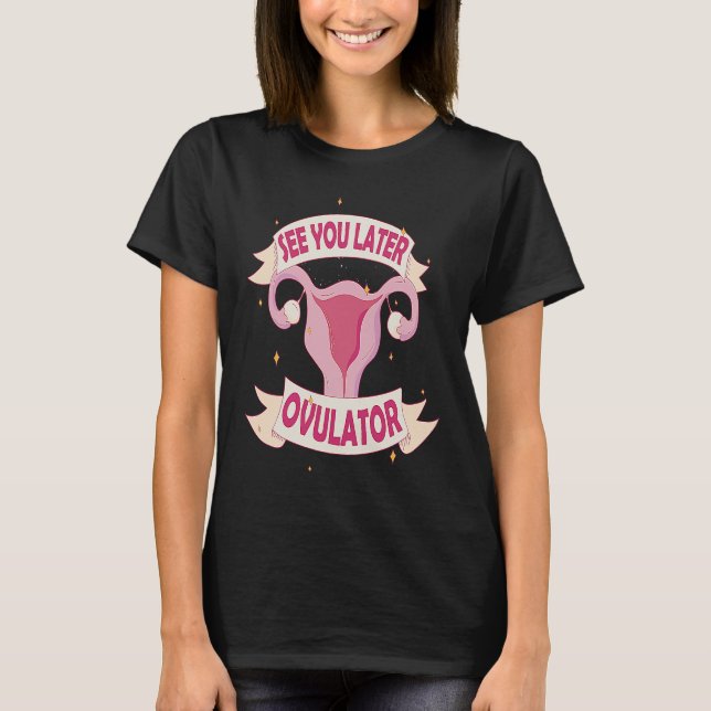 Camiseta Hysterectomy Recovery See You Later Uterus Removal (Frente)