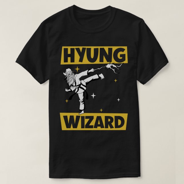 Camiseta Hyung Wizard Tang Soo Do (Frente do Design)