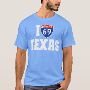 Camiseta I69 Sinal na autoestrada do Texas