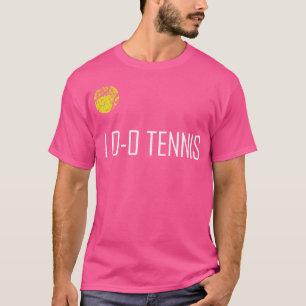 Camiseta I 0-0 Tênis Adoro Esportes Engraçados