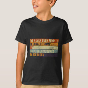 Camiseta I#39;Nunca Fui Conseguido Por Donald Trump Mas Joe