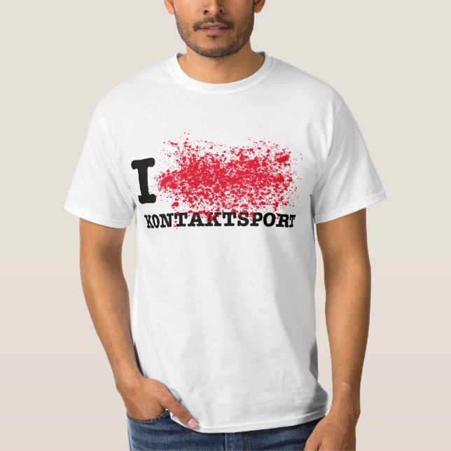 Camiseta I <3 Kontaktsport (Frente)