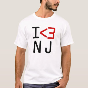 CAMISETA I <3 NJ