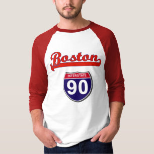 Camiseta I-90 Boston