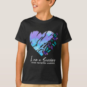 Camiseta I A Sobrevivência Prevenção Suicida Sensibilização