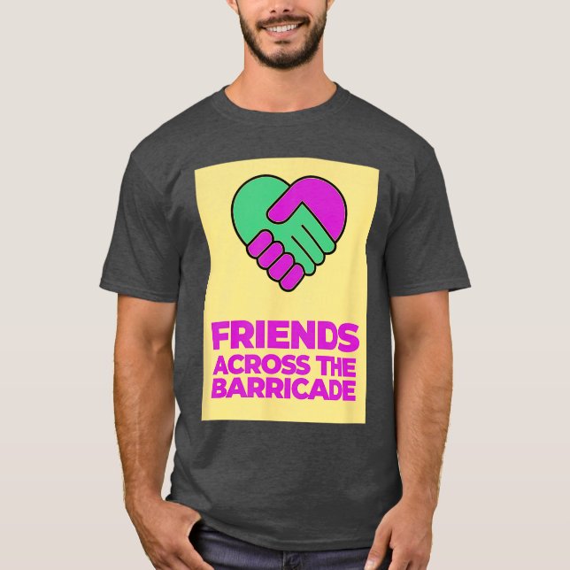 Camiseta I Am A Derry Girl Friends Acrosshe Barricade vinta (Frente)