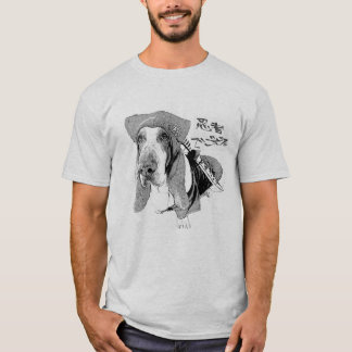 Camiseta I am a Ninja Basset Hound