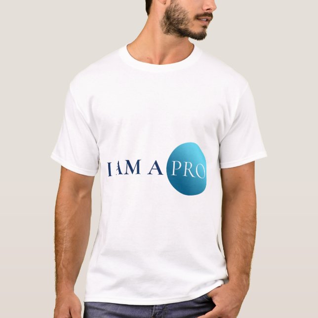 Camiseta I AM A PRO | Empowerment Minimalist (Frente)