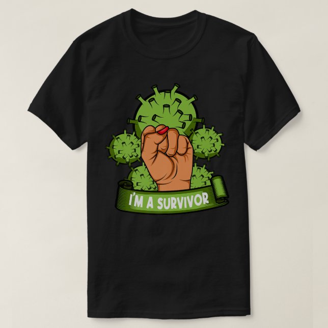 Camiseta I am a Survivor Autumn Lover (Frente do Design)
