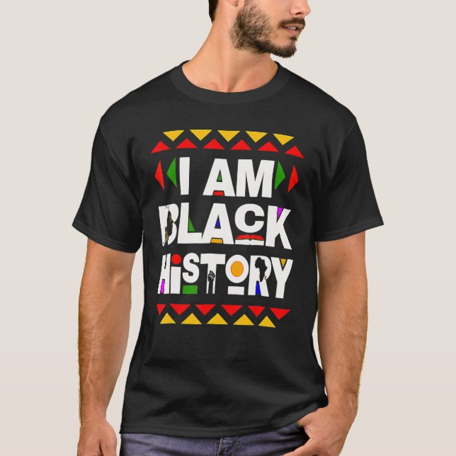 Camiseta I Am Black History Month Tee Feb 2023 African Amer (Frente)
