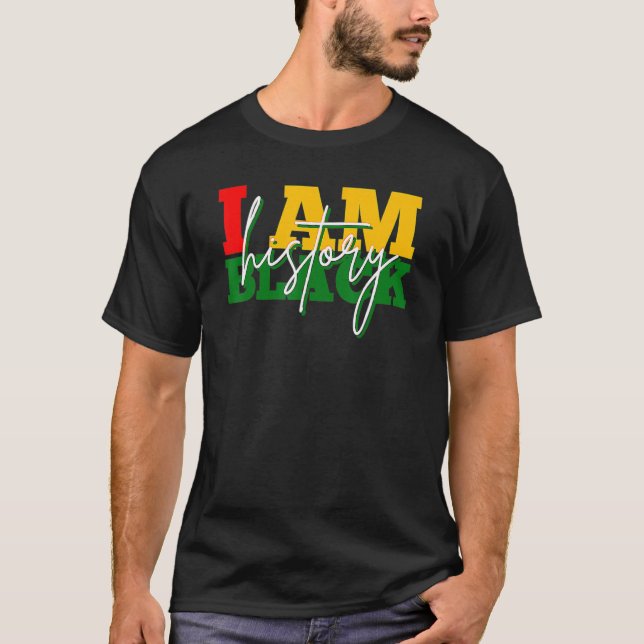 Camiseta I Am Black Woman Black History Month Educated Blac (Frente)