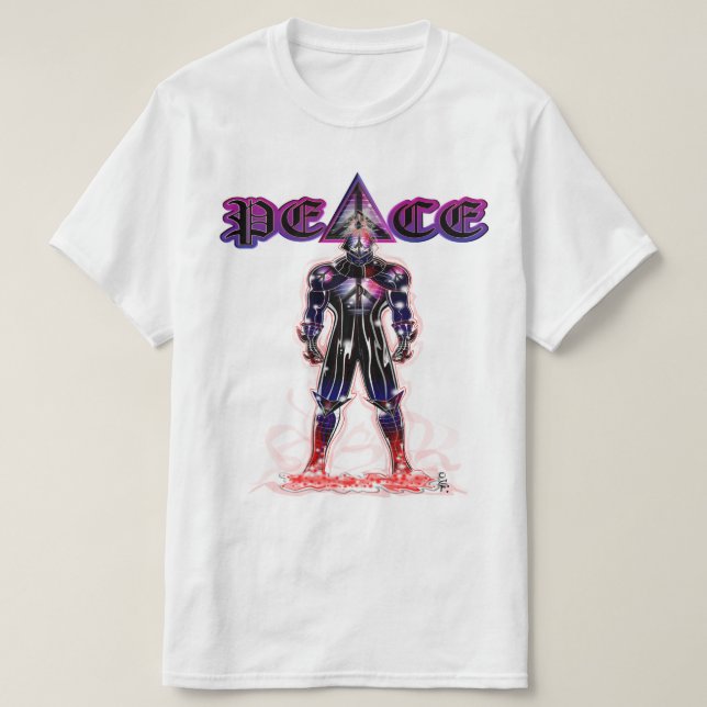 CAMISETA I AM PEACE (Frente do Design)