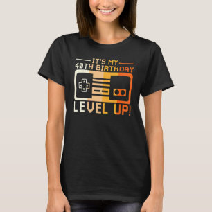 Camiseta I Am Quarty Level Up T Game Controller Gaming Dash