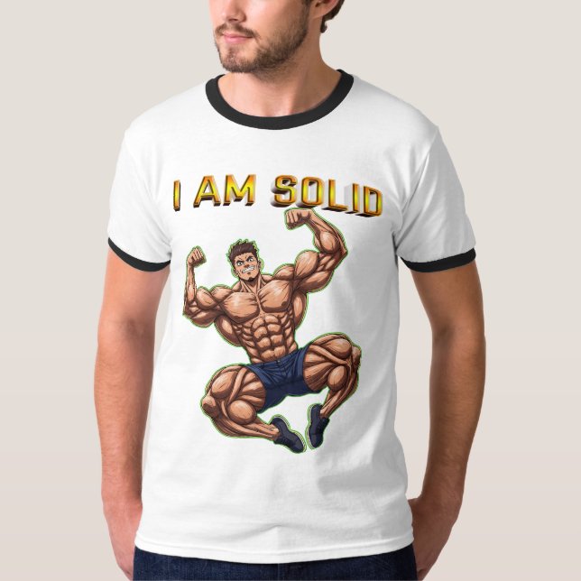 CAMISETA I AM SOLID  (Frente)