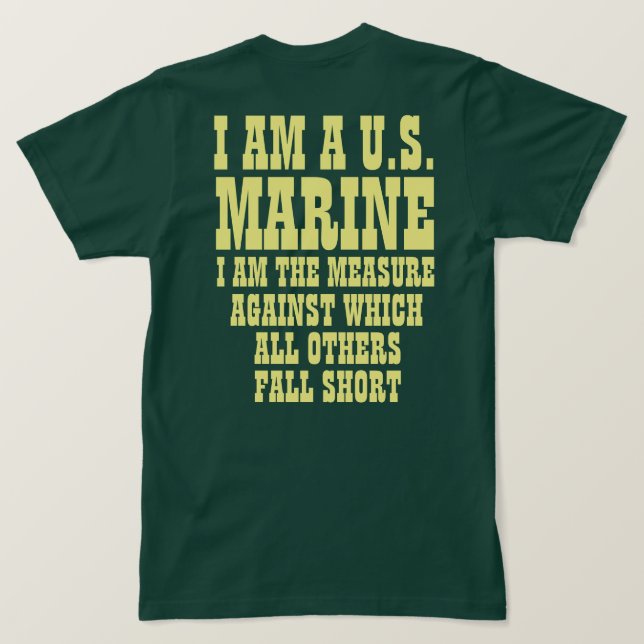 Camiseta I AM T-Shirt (Verso do Design)