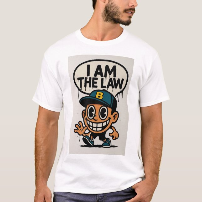 Camiseta I am The Law Graphic T-Shirt (Frente)